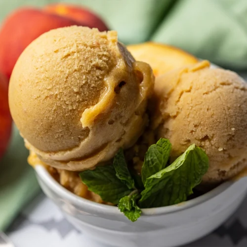 Peach Dairy Free Sorbet AIP