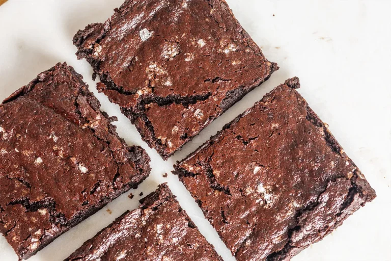 garbanzo bean flour brownies egg-free