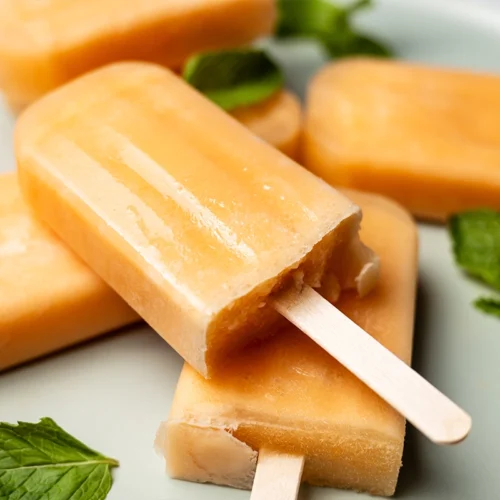 aip dairy free cantaloupe popsicles