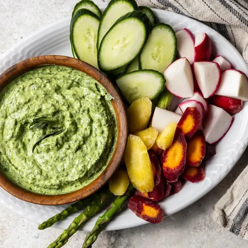 dairy-free green goddess dressing no mayo