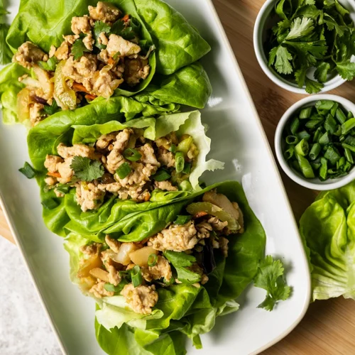 Chicken Lettuce Wraps Soy-Free AIP Paleo Whole30