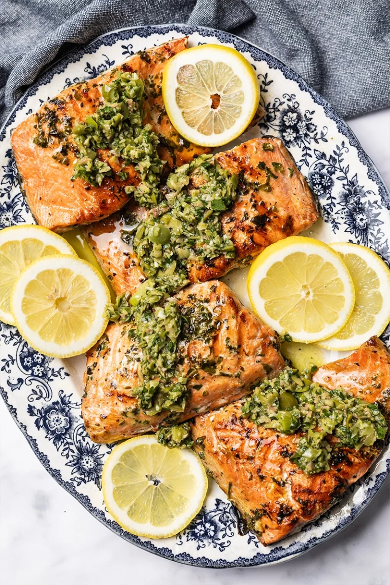 salmon salmoriglio