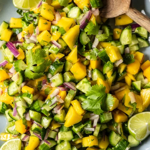 AIP Mango Cucumber Salad Nightshade Free