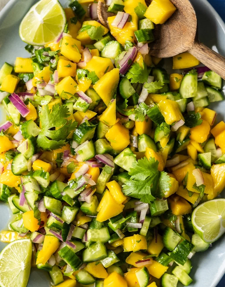 AIP Mango Cucumber Salad Nightshade Free