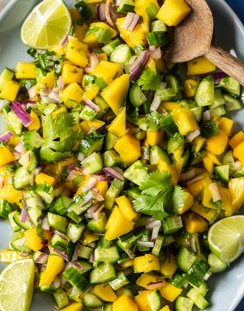 AIP Mango Cucumber Salad Nightshade Free