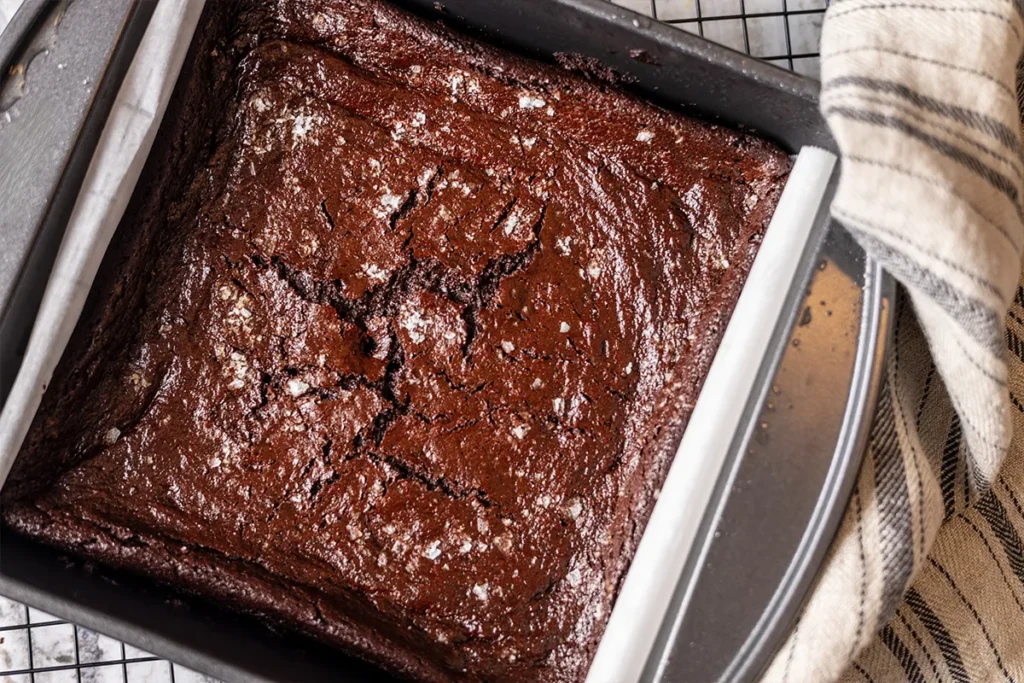 garbanzo bean flour brownies egg-free