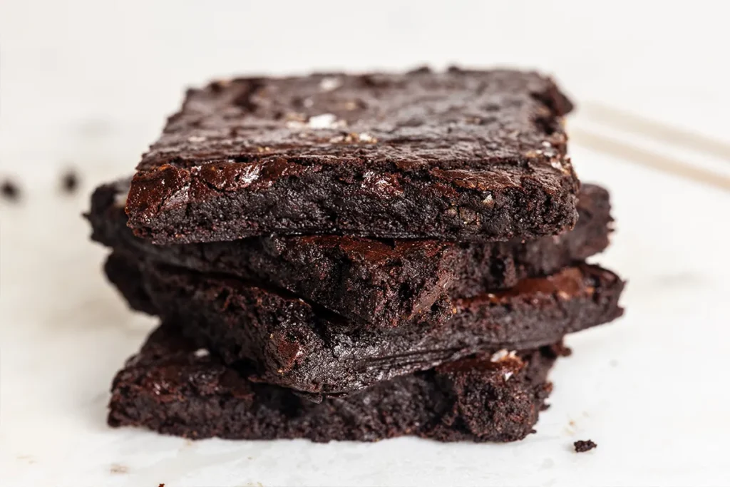 garbanzo bean flour brownies egg-free