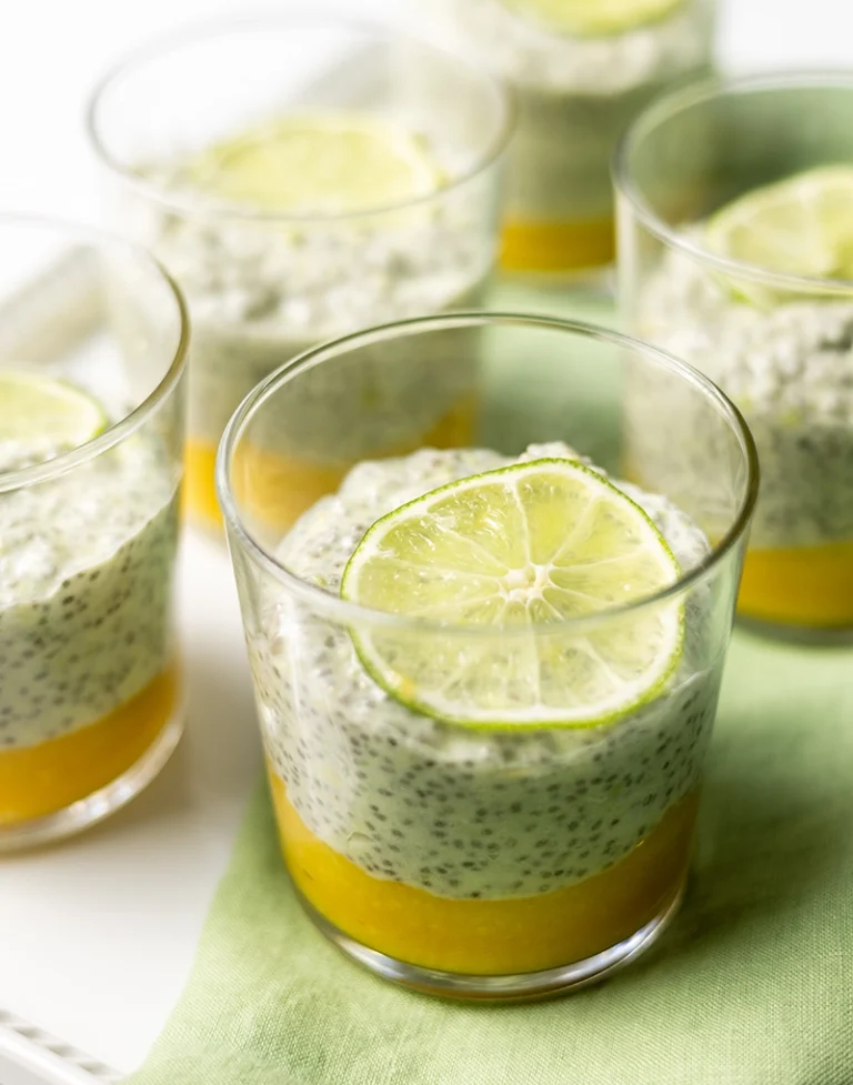 DAIRY-FREE MANGO CHIA PUDDING