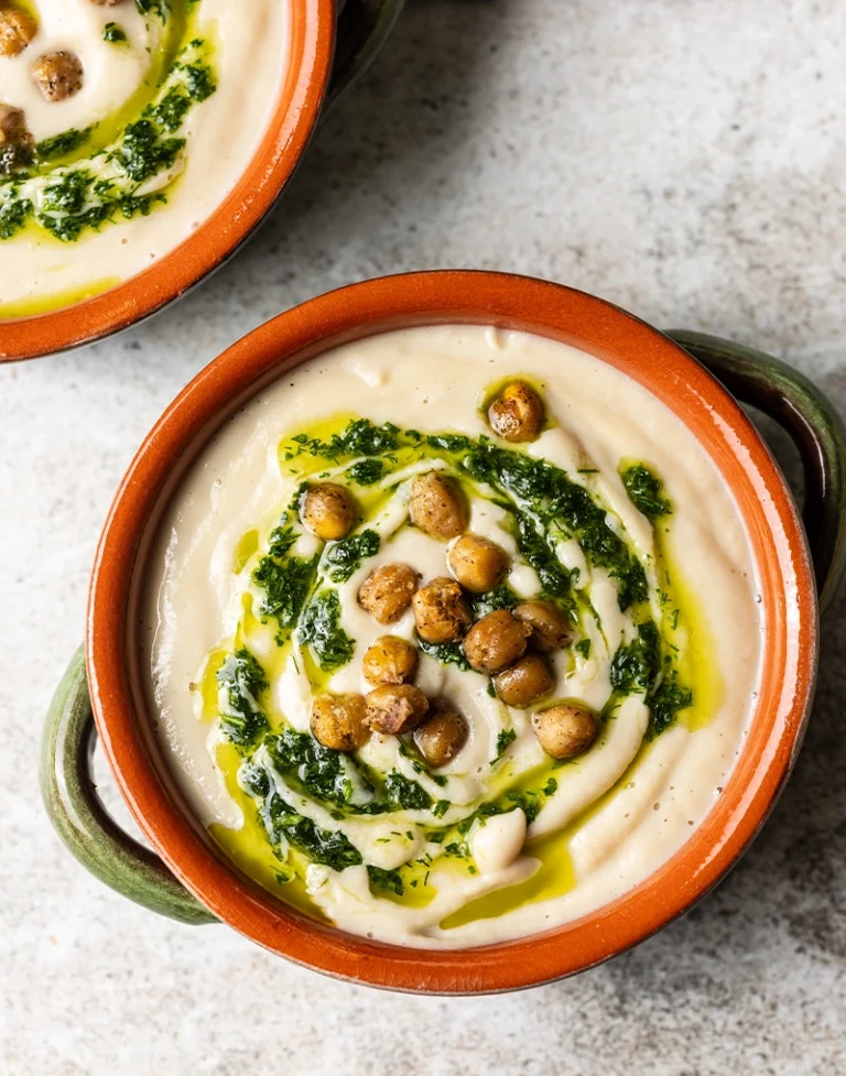 cauliflower chickpea soup