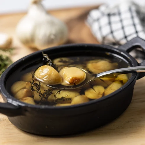 duck fat garlic confit