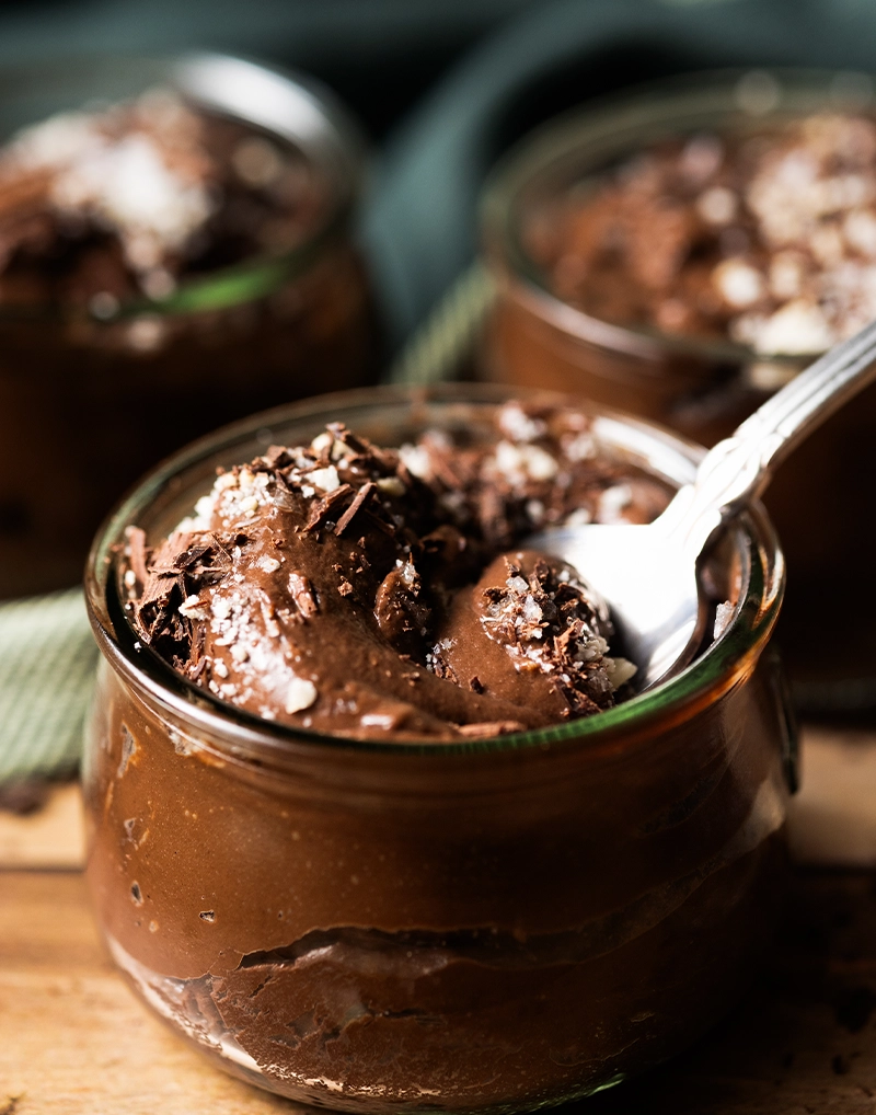 dairy-free chocolate pudding