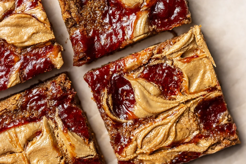 sunflower butter and jelly bars aip modified paleo