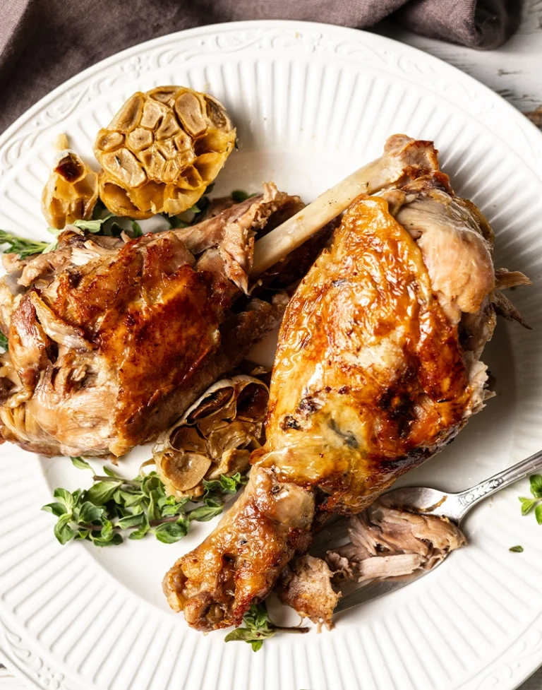 confit turkey legs, make ahead