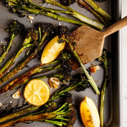 lemon garlic broccolini