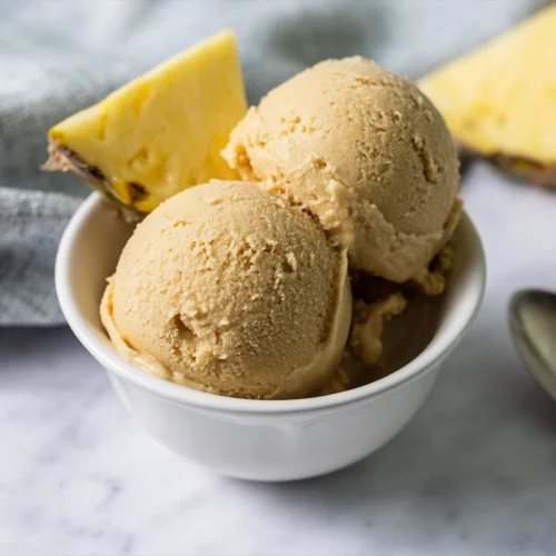dairy free pina colada sherbet