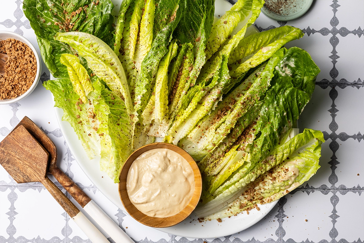 tahini caesar salad aip modified paleo whole30