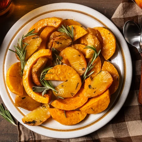 butternut squash and apple bake