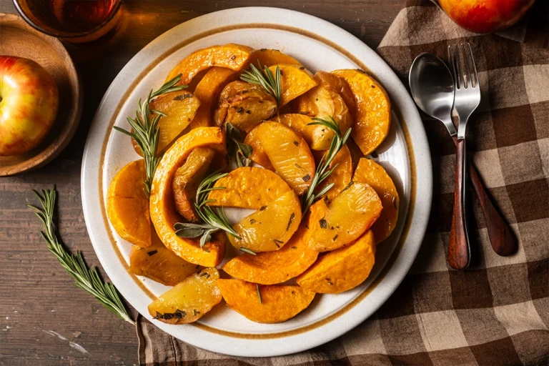 butternut squash and apple bake