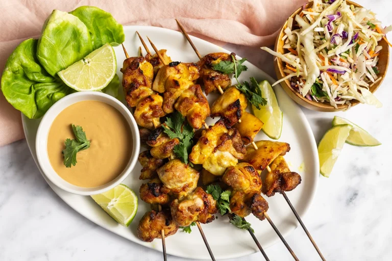 chicken satay peanut-free soy-free