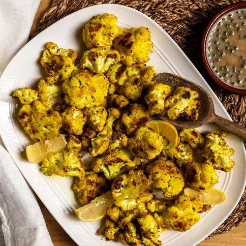 SPICED ROASTED CAULIFLOWER