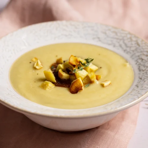 parsnip soup with apple butter aip paleo whole30