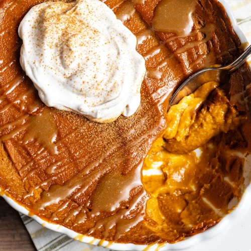 baked pumpkin pudding dairy-free egg-free gluten-free